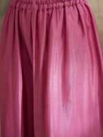 Charming Pink Embroidered Flared Top Kurta Palazzo Set with Round Neck & Regular Sleeves