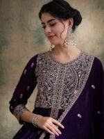 Green Embroidered Anarkali Kurta Lehenga Set with Dupatta