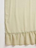 Elegant White Chinon Embroidered Kurta Palazzo Set