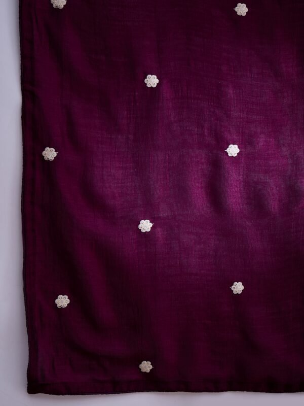 Magnificent Rama Embroidered Vichitra Silk Anarkali Lehenga Set with Dupatta