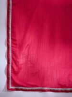 Pink Chinon Lehenga Choli with Embroidered Jacket & Dupatta
