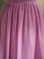 Whimsical Pink Embroidered Vipro Silk Anarkali Lehenga Set with Dupatta