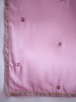 Whimsical Pink Embroidered Vipro Silk Anarkali Lehenga Set with Dupatta