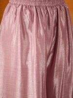 Glorious Light Purple Embroidered Chinon Kurta Palazzo Set with Dupatta