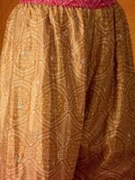 Pink Straight Kurta Sharara Set with Embroidered Dupatta