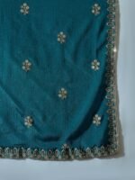 Opulent Rama Embroidered Chinon Straight Kurta Palazzo Set with Dupatta