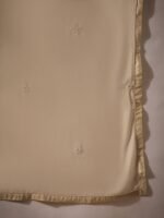 Pristine Cream Embroidered Faux Georgette Anarkali Gown with Dupatta