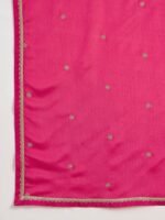 Exquisite Pink Chinon Heavy Embroidered Anarkali Gown