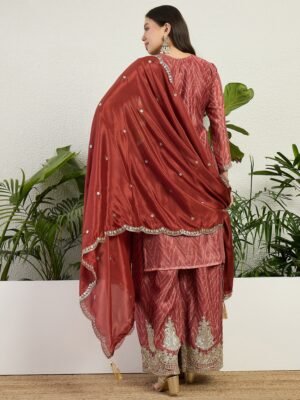 ethnic kurta palazzo set