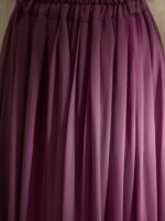 Elegant Purple Embroidered Front-Slit Kurta & Lehenga Set