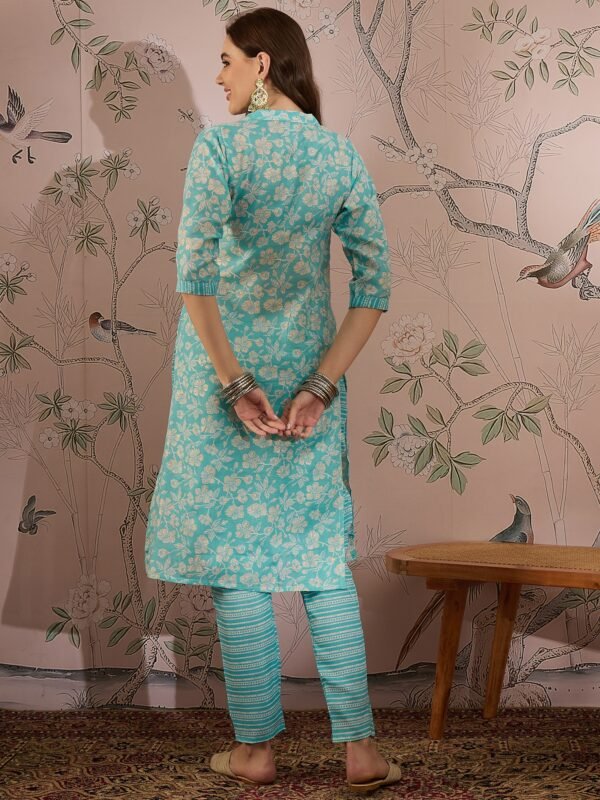 Refreshing Peach Bandhani Printed Cotton Co-Ord Set