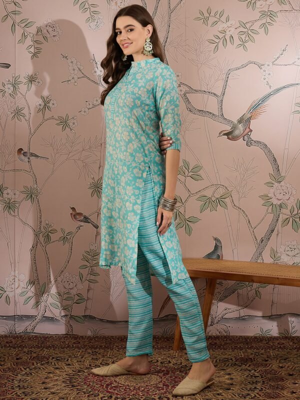 Refreshing Peach Bandhani Printed Cotton Co-Ord Set
