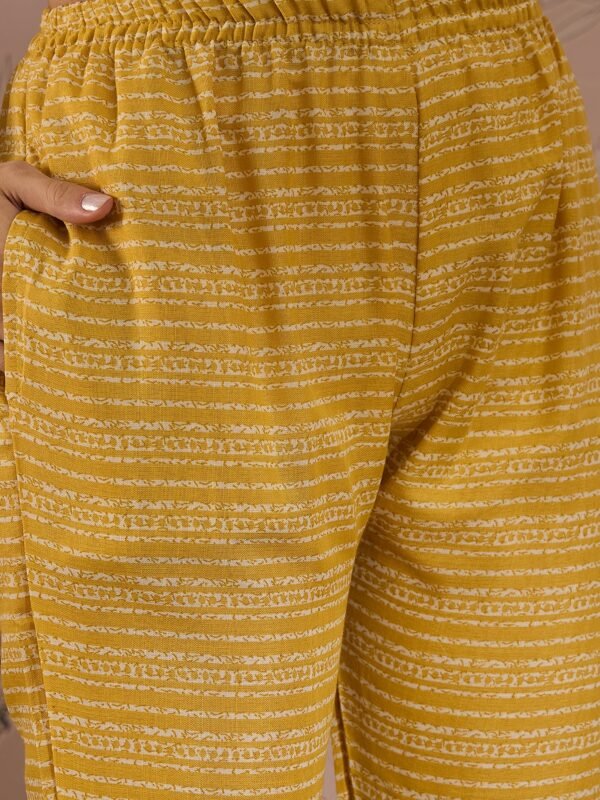 Refreshing Peach Bandhani Printed Cotton Co-Ord Set